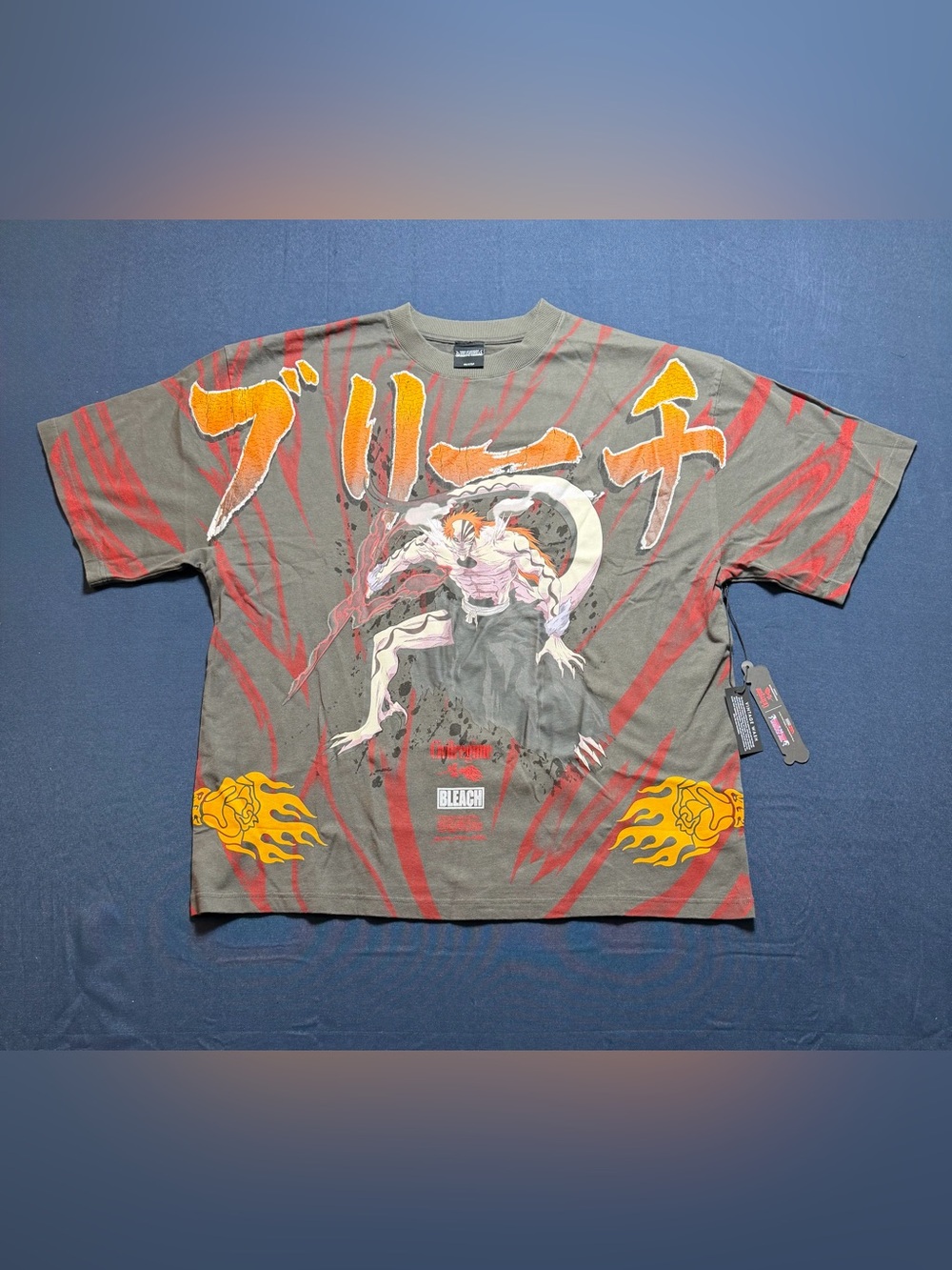 Cotton NWT Civil Regime Bleach Ichigo Anime Graphic Tee XL